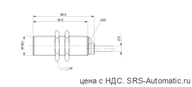 Индуктивный датчик Balluff BES M18MI-PSC50B-BV03 - Индуктивный датчик Balluff BES M18MI-PSC50B-BV03