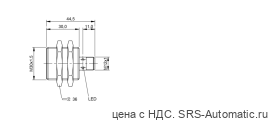 Индуктивный датчик Balluff BES M30ME-POC15B-S04G-003 - Индуктивный датчик Balluff BES M30ME-POC15B-S04G-003