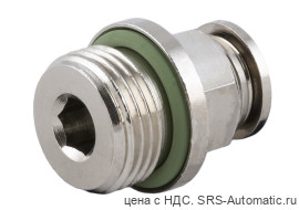 Адаптер прямой с наружной резьбой (параллельная) aignep 40020 v0 003 - Адаптер прямой с наружной резьбой (параллельная) aignep 40020 v0 003