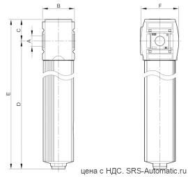 Aventics Мембранный осушитель, Cерия AS3-ADD – R412007081 - Aventics Мембранный осушитель, Cерия AS3-ADD – R412007081