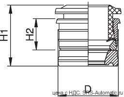 Цанговая завертка push-fit 55800 00 006 - Цанговая завертка push-fit 55800 00 006