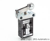 S/666/83/S 3/2-Wegeventil G1/8 Pilzknopf silber / Feder - S/666/83/S 3/2-Wegeventil G1/8 Pilzknopf silber / Feder