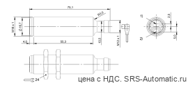 Оптический датчик Balluff BOS 18E-PA-ID20-S4 - Оптический датчик Balluff BOS 18E-PA-ID20-S4
