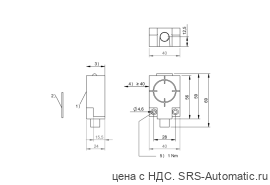 RFID головка чтения/записи Balluff BIS M-410-068-001-02-S115 - RFID головка чтения/записи Balluff BIS M-410-068-001-02-S115