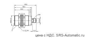 Индуктивный датчик Balluff BES M30EG1-PSC20Z-S04G-S11 - Индуктивный датчик Balluff BES M30EG1-PSC20Z-S04G-S11