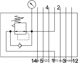 Festo VABF-S4-1-R1C2-C-10 Плита регуляторов - Festo VABF-S4-1-R1C2-C-10 Плита регуляторов