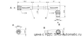 Соединительный кабель Balluff BCC M314-M324-30-304-PX0434-015 - Соединительный кабель Balluff BCC M314-M324-30-304-PX0434-015