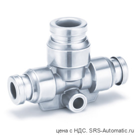 SMC KQG2T-10-12-F Тройник цанговый переходной - SMC KQG2T-10-12-F Тройник цанговый переходной
