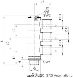 Aventics Серия QR2-S стандарт – 1823391923 - Aventics Серия QR2-S стандарт – 1823391923
