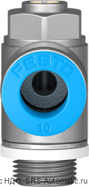 Festo GRLA-1/4-QS-10-D Дроссель - Festo GRLA-1/4-QS-10-D Дроссель