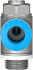 Festo GRLA-1/4-QS-10-D Дроссель - Festo GRLA-1/4-QS-10-D Дроссель