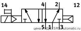 Festo MFH-5/2-D-1-C Распределитель - Festo MFH-5/2-D-1-C Распределитель