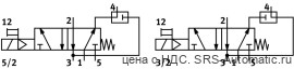 Festo NVF3-MOH-5/2-K-1/4-EX Распределитель - Festo NVF3-MOH-5/2-K-1/4-EX Распределитель