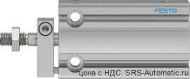 Festo DPDM-Q-16-15-S-PA Пневмоцилиндр - Festo DPDM-Q-16-15-S-PA Пневмоцилиндр