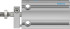 Festo DPDM-Q-16-15-S-PA Пневмоцилиндр - Festo DPDM-Q-16-15-S-PA Пневмоцилиндр