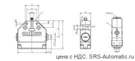 Одиночный выключатель Balluff BNS 813-FL-60-186-S80R - Одиночный выключатель Balluff BNS 813-FL-60-186-S80R