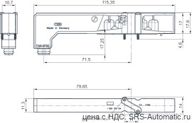 Aventics Глухая плита, Cерия HF04 – 1825700104 - Aventics Глухая плита, Cерия HF04 – 1825700104