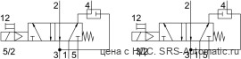 Festo NVF3-MOH-5/2-K-1/4-IA-EX Распределитель - Festo NVF3-MOH-5/2-K-1/4-IA-EX Распределитель