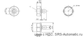 Транспондер RFID Balluff BIS M-143-02/A-M8-SA2 - Транспондер RFID Balluff BIS M-143-02/A-M8-SA2