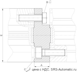 Aventics Промежуточный фланец, Cерия JP2 – 1827020273 - Aventics Промежуточный фланец, Cерия JP2 – 1827020273