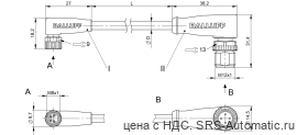 Соединительный кабель Balluff BCC M324-M424-3E-304-VX8434-006 - Соединительный кабель Balluff BCC M324-M424-3E-304-VX8434-006
