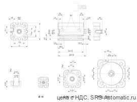 Aventics Компактный цилиндр ISO 21287, Cерия CCI – R422001097 - Aventics Компактный цилиндр ISO 21287, Cерия CCI – R422001097