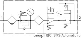Festo FRC-3/4-D-DI-MAXI-KE Блок подготовки воздуха - Festo FRC-3/4-D-DI-MAXI-KE Блок подготовки воздуха