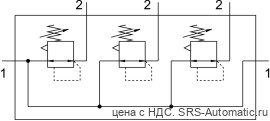 Festo LRB-3/8-D-O-K3-MINI Блок регуляторов - Festo LRB-3/8-D-O-K3-MINI Блок регуляторов
