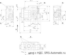 Aventics 3/2 -пневмораспределитель, Cерия 579 – 5794600000 - Aventics 3/2 -пневмораспределитель, Cерия 579 – 5794600000