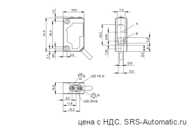 Оптический датчик Balluff BOS 5K-NU-LR10-02 - Оптический датчик Balluff BOS 5K-NU-LR10-02