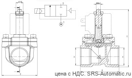Клапаны электромагнитные непрямого действия - 2/2 нз 03f 09 1 25 n 0 - Клапаны электромагнитные непрямого действия - 2/2 нз 03f 09 1 25 n 0
