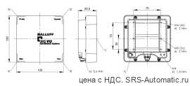 RFID головка чтения/записи Balluff BIS VU-320-C0-S4 - RFID головка чтения/записи Balluff BIS VU-320-C0-S4