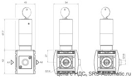 Aventics Регулирующий клапан, Cерия AS1-RGS-…-E11 – R412010649 - Aventics Регулирующий клапан, Cерия AS1-RGS-…-E11 – R412010649