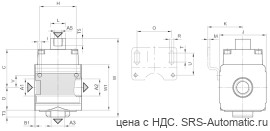 Aventics 3/2 -пневмораспределитель с пневматическим управлением, Cерия NL2-SOV – 0821300921 - Aventics 3/2 -пневмораспределитель с пневматическим управлением, Cерия NL2-SOV – 0821300921