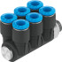 Festo QSLV6-G1/8-6 Штуцер - Festo QSLV6-G1/8-6 Штуцер