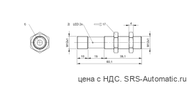 Ультразвуковой датчик расстояния Balluff BUS M12M1-XA-02/015-S04G - Ультразвуковой датчик расстояния Balluff BUS M12M1-XA-02/015-S04G