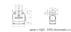 Одиночный выключатель Balluff BNS 819-100-D-11 - Одиночный выключатель Balluff BNS 819-100-D-11