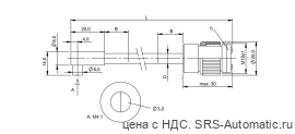 Оптоволоконный кабель Balluff BFO 18A-XAE-UZG-30-0,5 - Оптоволоконный кабель Balluff BFO 18A-XAE-UZG-30-0,5