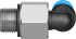 Festo QSML-M5-2 Штуцер - Festo QSML-M5-2 Штуцер