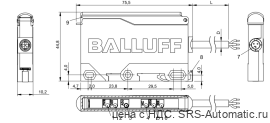 Коммутирующий усилитель Balluff BAE SA-CS-025-YP-BP02 - Коммутирующий усилитель Balluff BAE SA-CS-025-YP-BP02