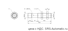 Ультразвуковой датчик расстояния Balluff BUS M12M1-XB-02/015-S04G - Ультразвуковой датчик расстояния Balluff BUS M12M1-XB-02/015-S04G