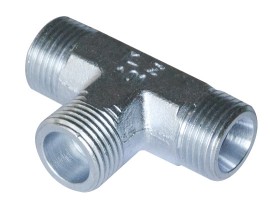 103907.1 - Фитинг соединитель трубок тройник 12L (М18х1,5), 400 бар - 103907.1 - Фитинг соединитель трубок тройник 12L (М18х1,5), 400 бар