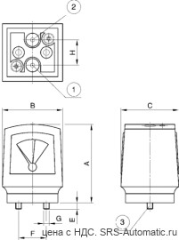 Aventics Манометры, Cерия PG1-DIM – 1827231072 - Aventics Манометры, Cерия PG1-DIM – 1827231072