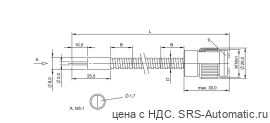 Оптоволоконный кабель Balluff BFO 18A-XAG-MZG-15-1 - Оптоволоконный кабель Balluff BFO 18A-XAG-MZG-15-1