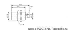 Индуктивный датчик Balluff BES M30MI-NSC15B-S04K - Индуктивный датчик Balluff BES M30MI-NSC15B-S04K