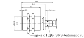 Индуктивный датчик Balluff BES M30EG1-PSC80N-S04G-S - Индуктивный датчик Balluff BES M30EG1-PSC80N-S04G-S