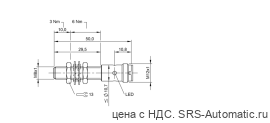 Индуктивный датчик Balluff BES M08ME1-USC20B-S04G-U - Индуктивный датчик Balluff BES M08ME1-USC20B-S04G-U