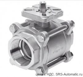 Festo VZBA-3/8"-GG-63-T-22-F0304-V4V4T Кран шаровой - Festo VZBA-3/8"-GG-63-T-22-F0304-V4V4T Кран шаровой