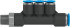 Festo QST3-1/8-6-4 Штуцер - Festo QST3-1/8-6-4 Штуцер
