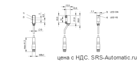 Оптический датчик Balluff BOS R020K-PS-PR11-00,2-S49 - Оптический датчик Balluff BOS R020K-PS-PR11-00,2-S49